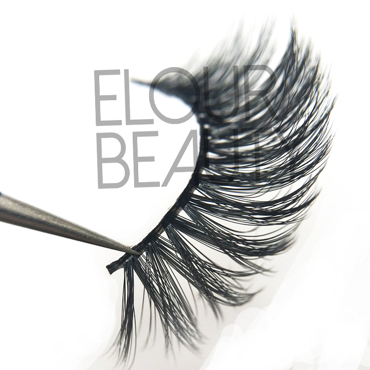  Premium quality 3D double eyelashes in multiple layers  EJ56